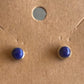 Lapis Lazuli Stud Earrings