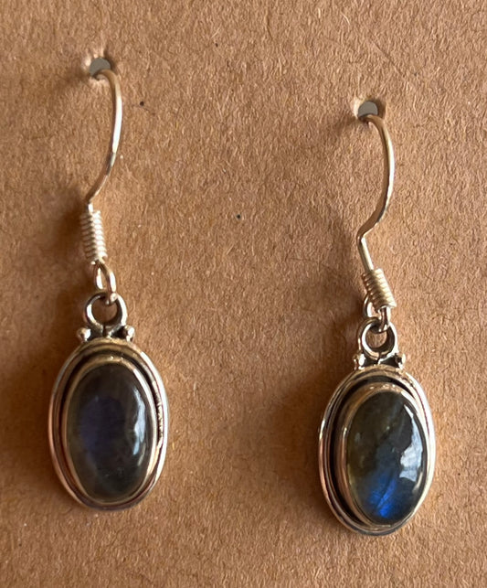 Labradorite Dangling Earrings