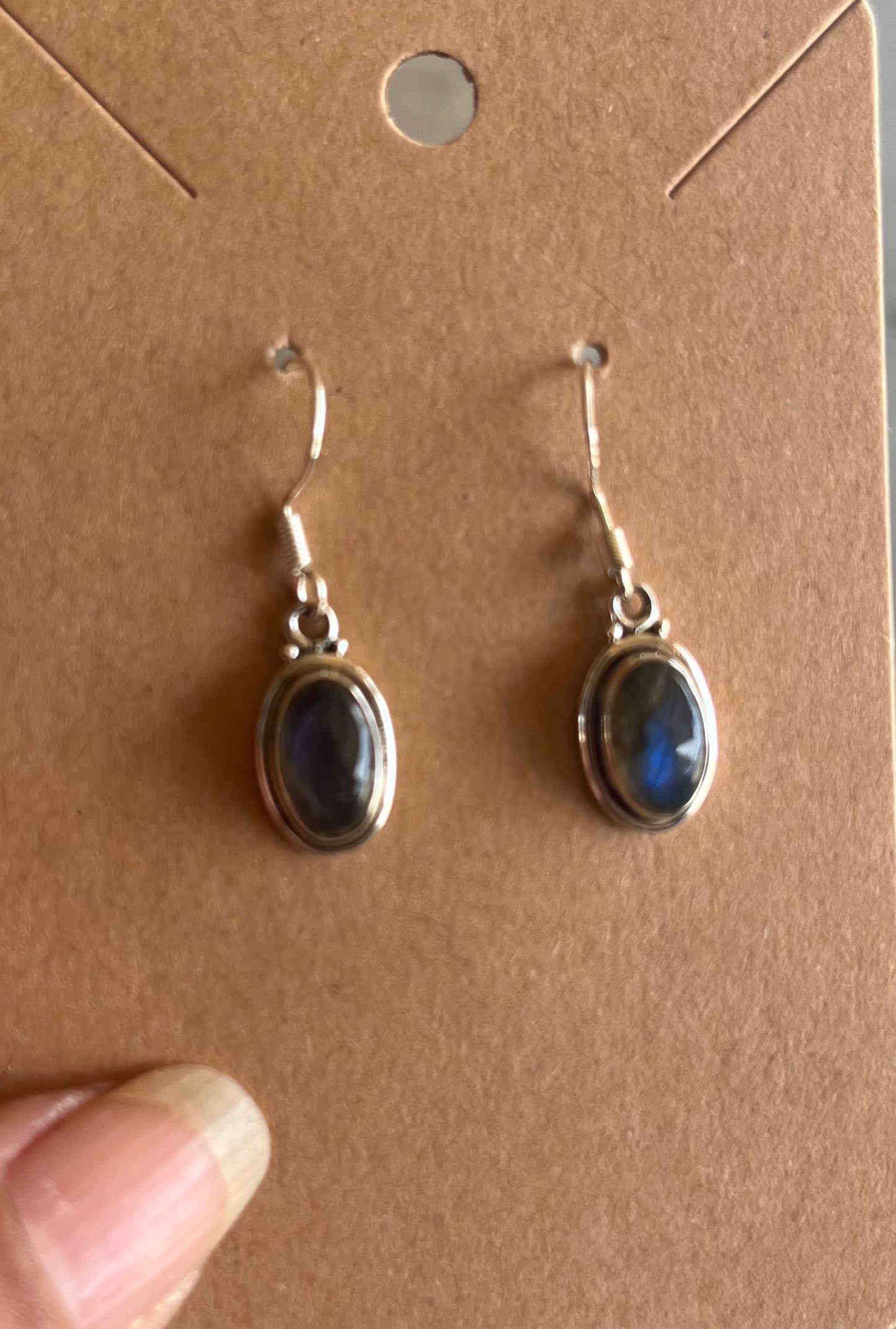 Labradorite Dangling Earrings