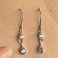 Green Amethyst Dangling Earrings