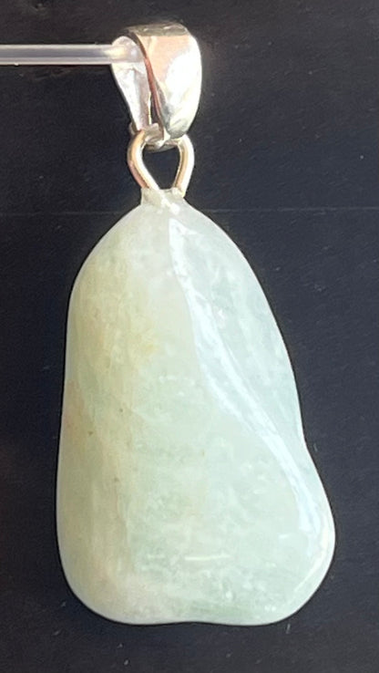 Polished Aquamarine Pendant