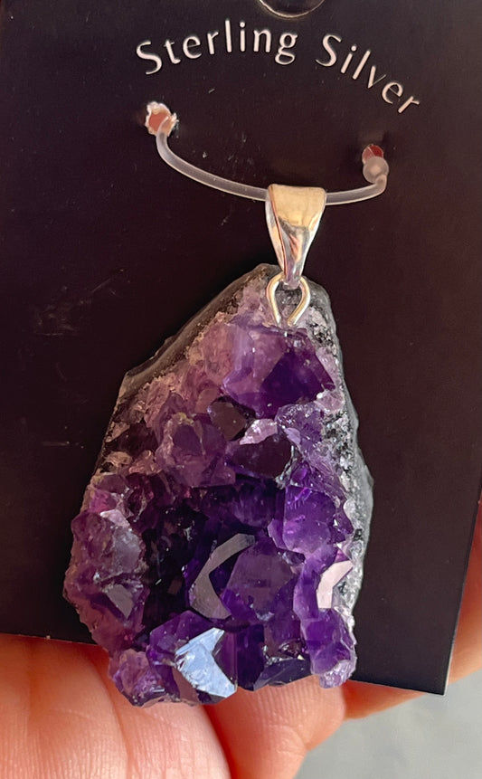 Rough Amethyst Pendant (LG)