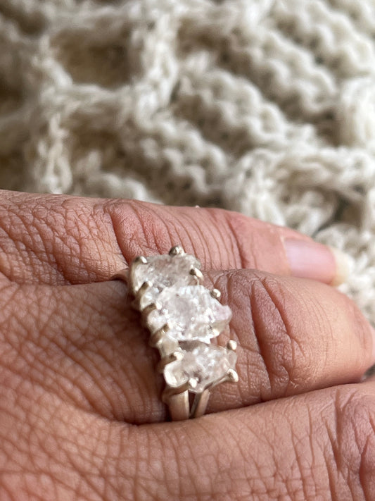 Herkimer Diamond Ring