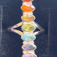 7 Chakra Adjustable Ring