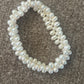 Triple-Strand Baroque Pearl Stretch Bracelet