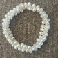 Triple-Strand Baroque Pearl Stretch Bracelet