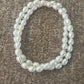 Double-Strand Freshwater Baroque Pearl Stretch Bracelet