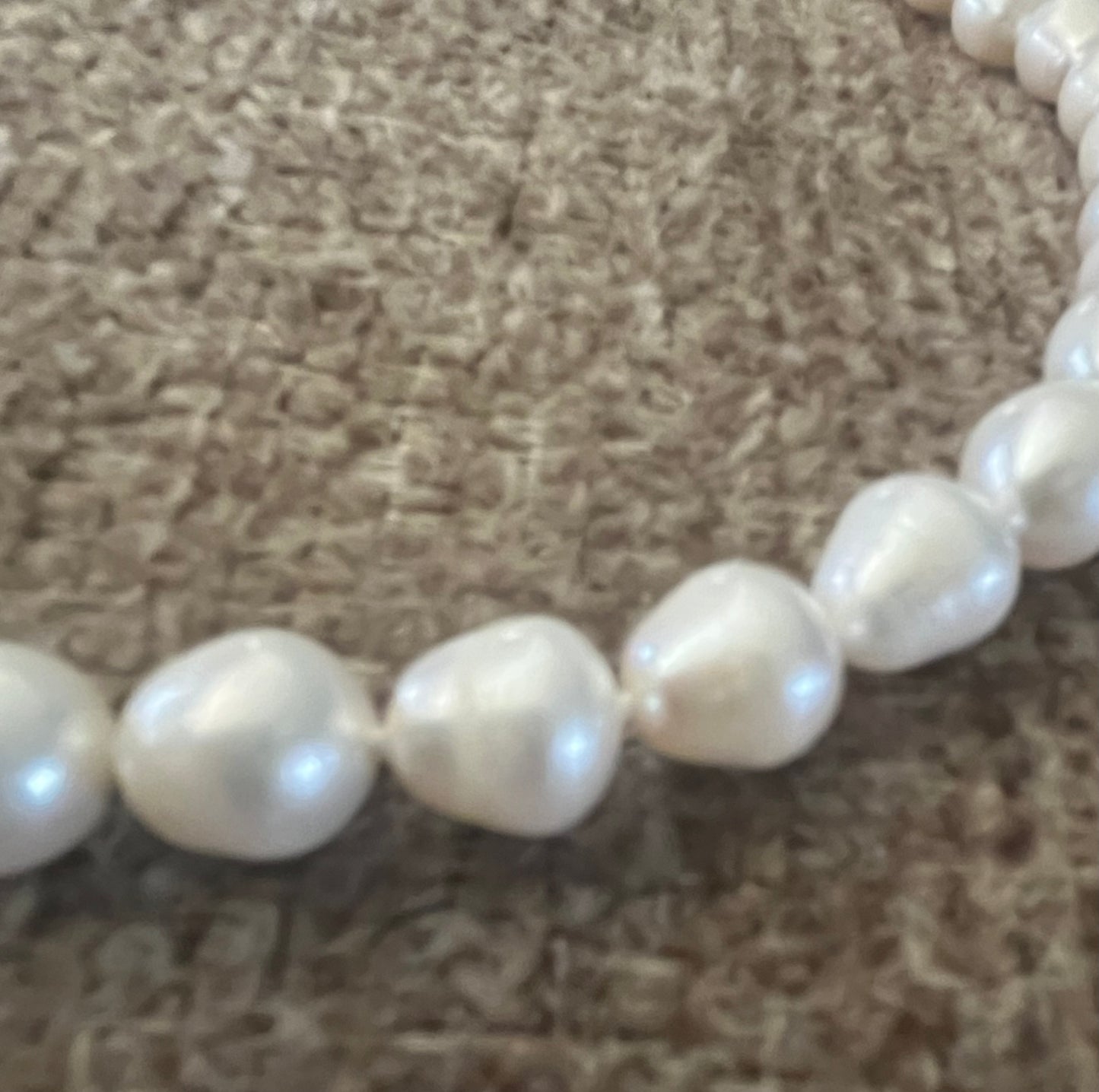 Freshwater Baroque Pearl Chocker Necklace