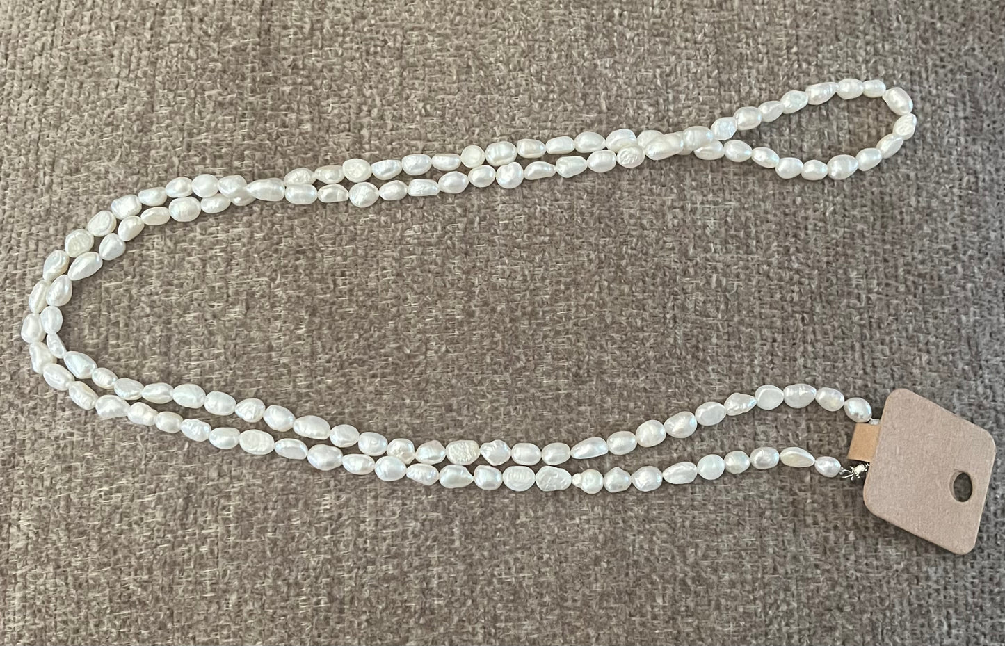 Freshwater Baroque Long Pearl Necklace