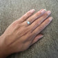 Rainbow Moonstone Ring