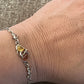 Baltic Amber Heart Bracelet