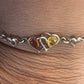 Baltic Amber Heart Bracelet