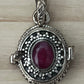 Ruby Poison Locket