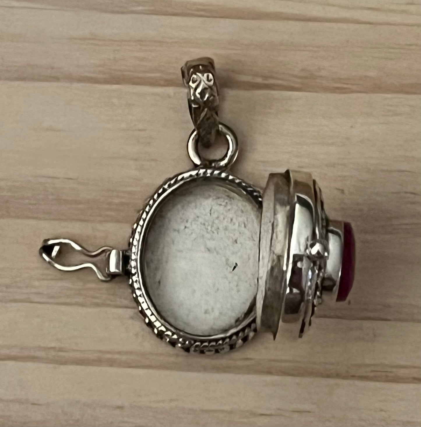 Ruby Poison Locket