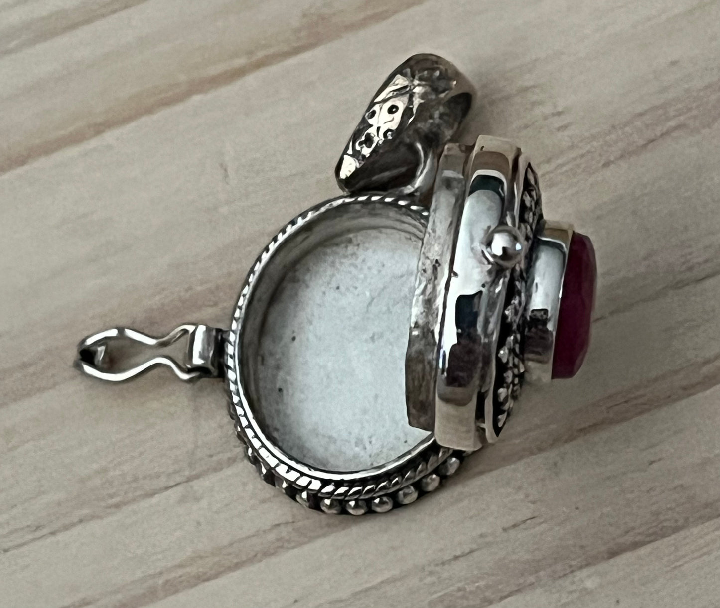 Ruby Poison Locket