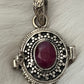 Ruby Poison Locket