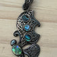 Abalone Butterfly Pendant