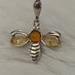 Baltic Amber Bee Necklace