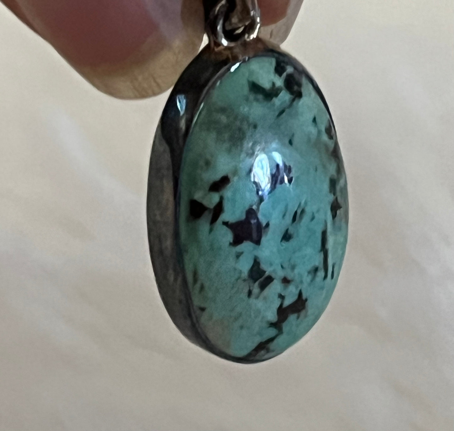 Chrysocolla Pendant