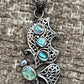 Abalone Butterfly Pendant