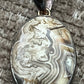 Crazy Lace Agate Pendant