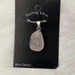 Polished Rose Quartz Pendant