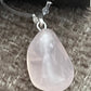 Polished Rose Quartz Pendant