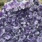 Amethyst cut base with Stalactite from Uruguay