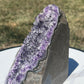 Amethyst cut base with Stalactite from Uruguay