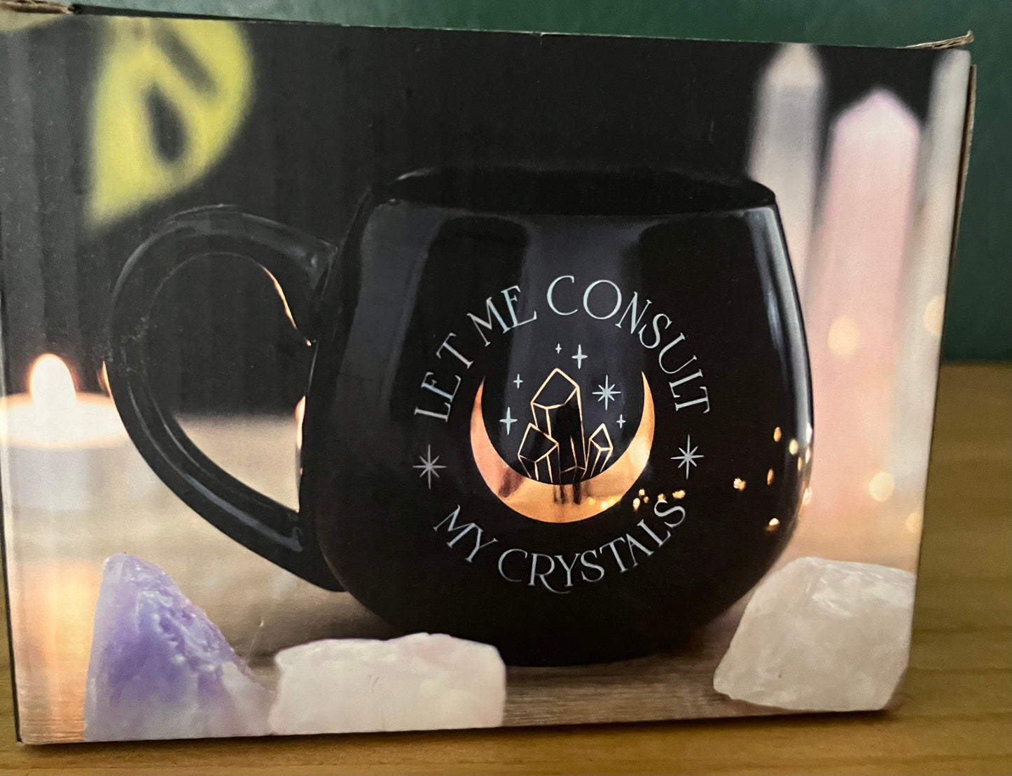 "Let Me Consult My Crystals" Mug