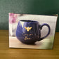 Queen Bee Navy Rounded Mug