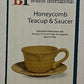 Teacup and Saucer Honeycomb Design - Mug