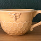 Teacup and Saucer Honeycomb Design - Mug