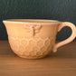 Teacup and Saucer Honeycomb Design - Mug