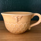 Teacup and Saucer Honeycomb Design - Mug