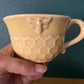 Teacup and Saucer Honeycomb Design - Mug