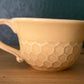 Teacup and Saucer Honeycomb Design - Mug