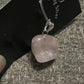 Polished Rose Quartz Pendant