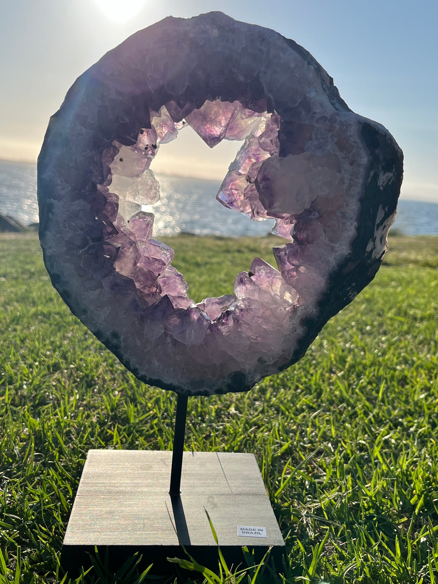 Amethyst Portal on stand