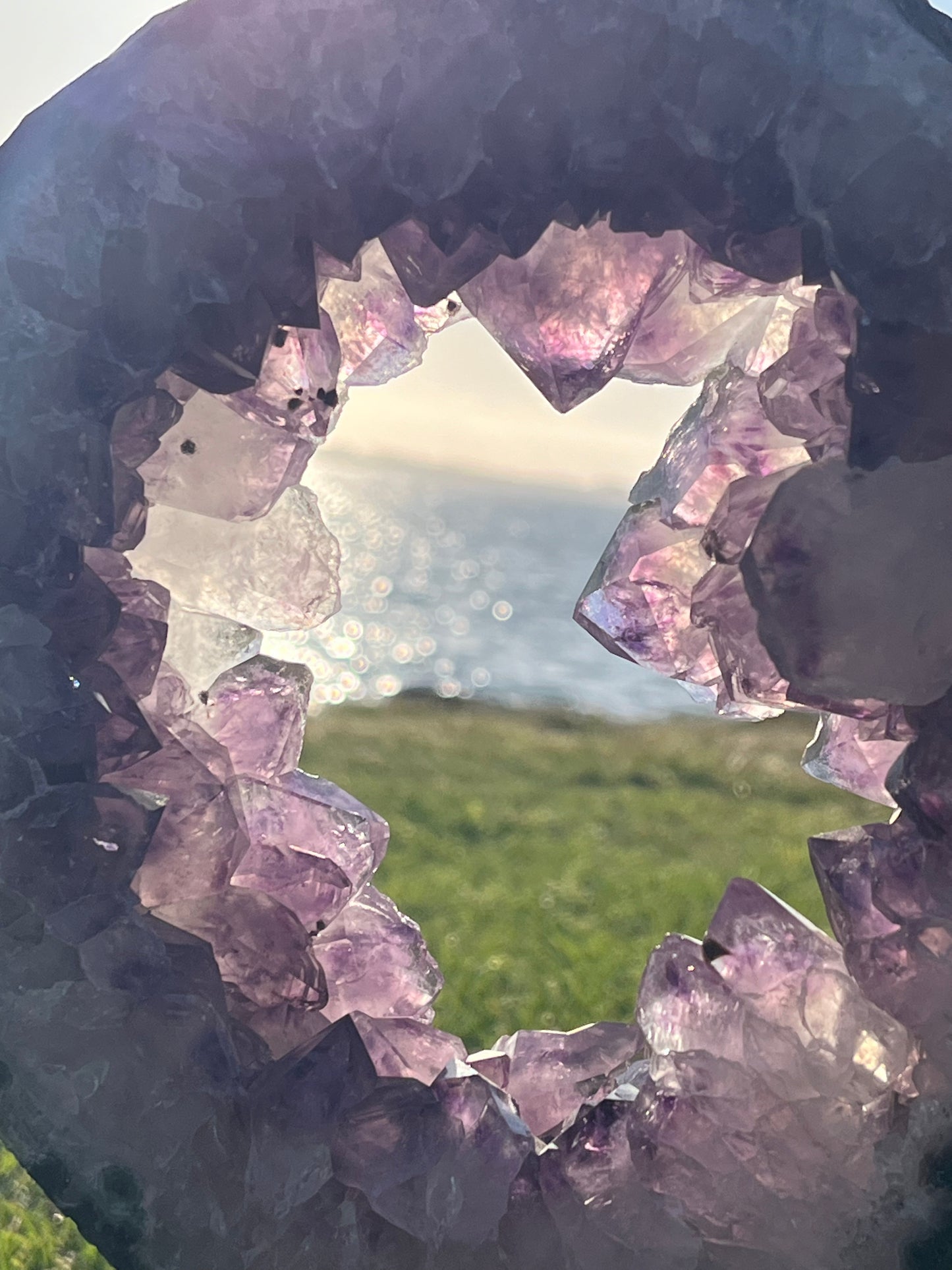 Amethyst Portal on stand