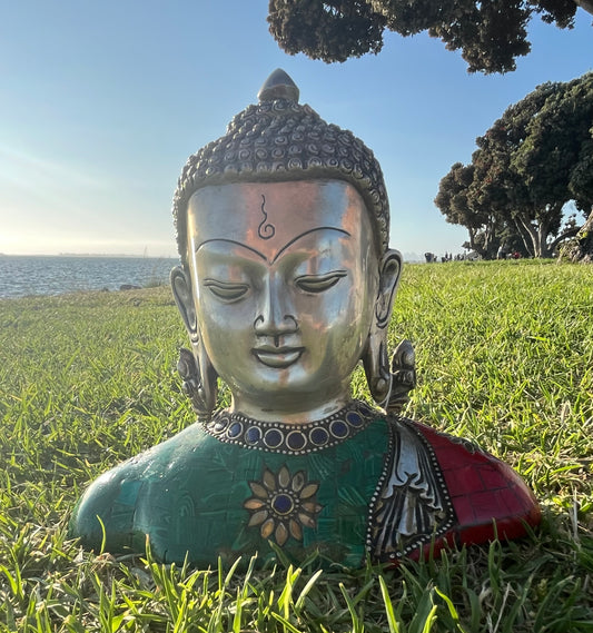 Buddha Silver Statue