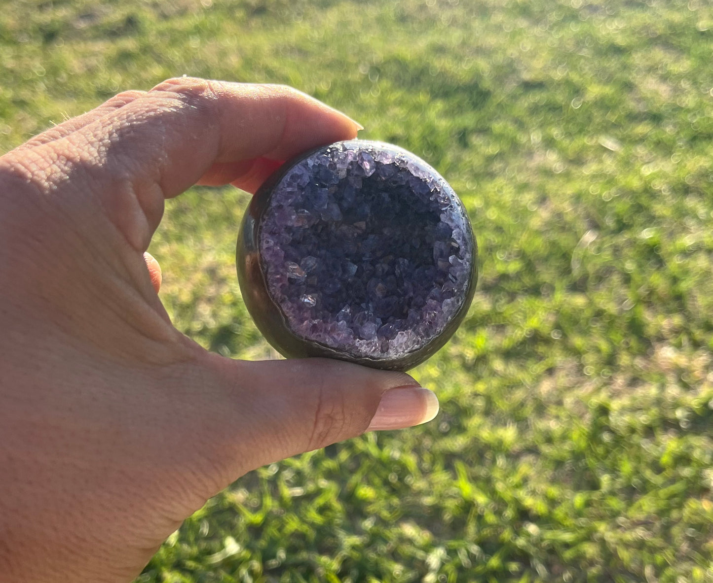 Amethyst Spheres