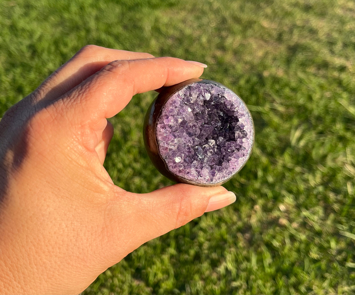 Amethyst Spheres