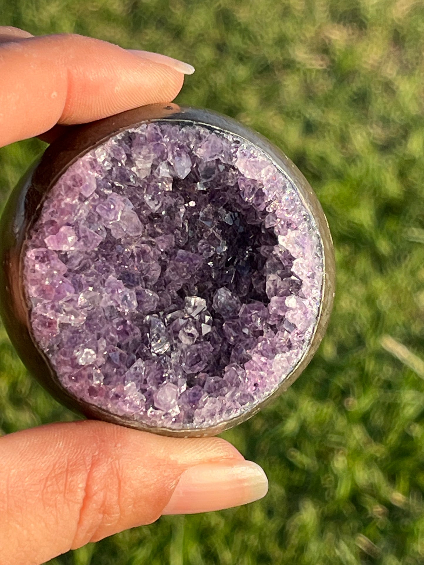 Amethyst Spheres