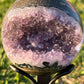 Amethyst Spheres on Stand