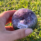 Amethyst Spheres on Stand