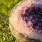 Amethyst Spheres on Stand