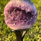 Amethyst Spheres on Stand