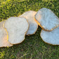 Gold Plated Quartz Coasters