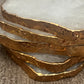 Gold Plated Quartz Coasters